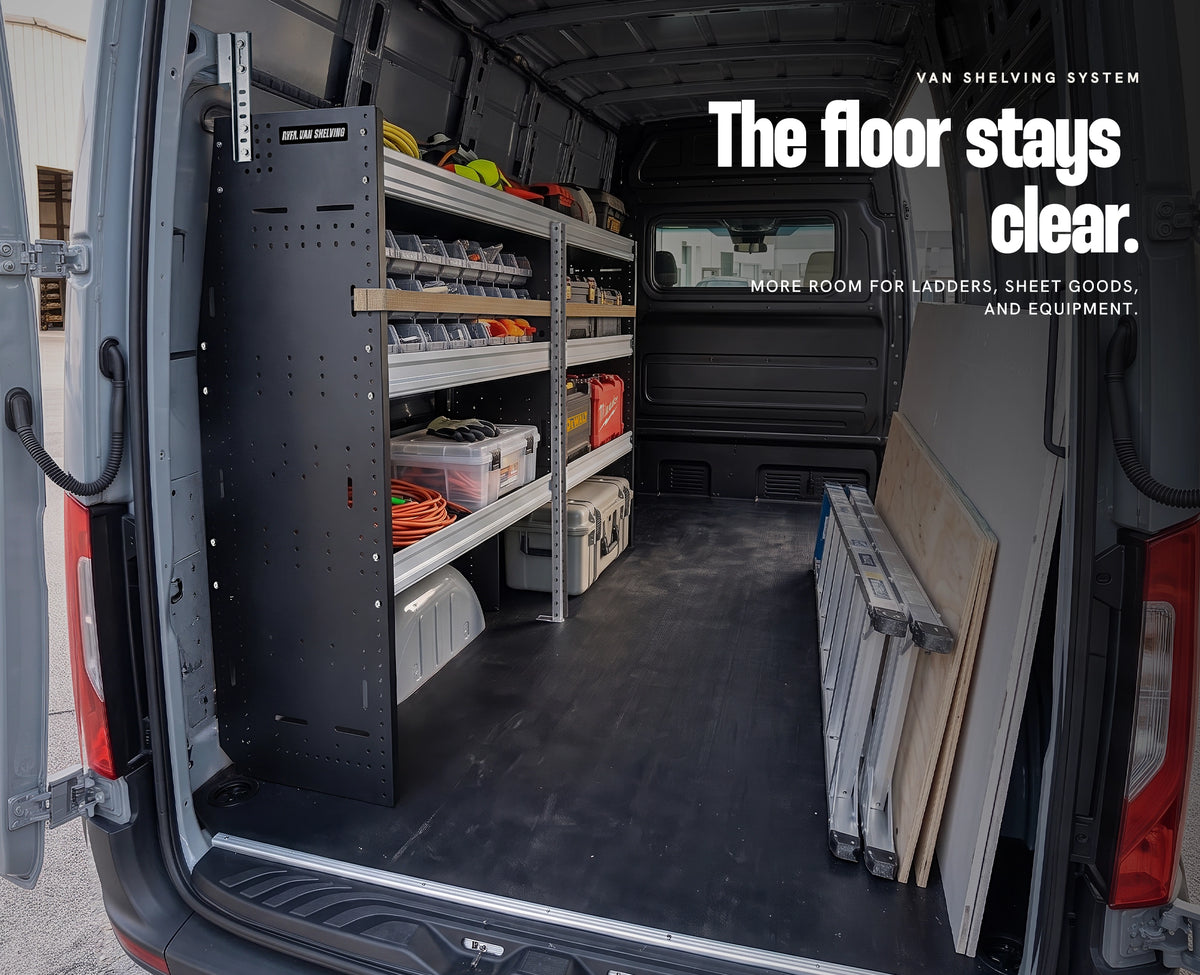 RYFA STOWMASTER 44” CARGO VAN SHELVING