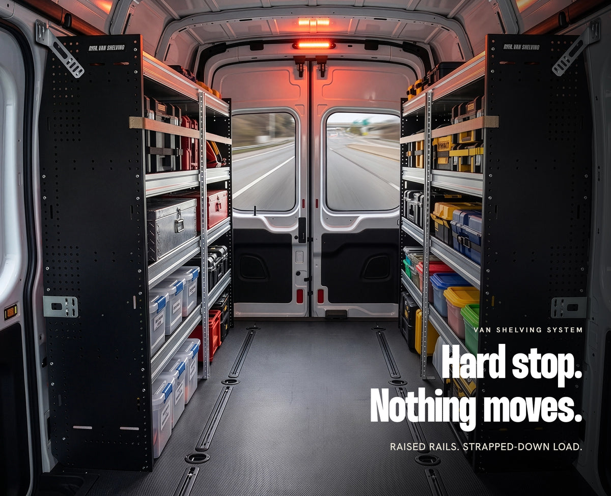 RYFA STOWMASTER 62” CARGO VAN SHELVING