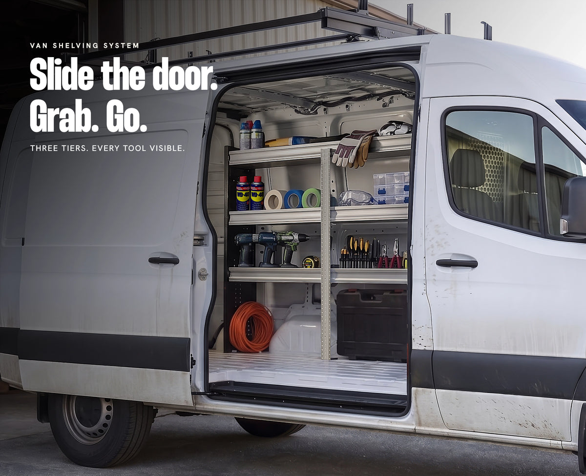 RYFA STOWMASTER 44” CARGO VAN SHELVING